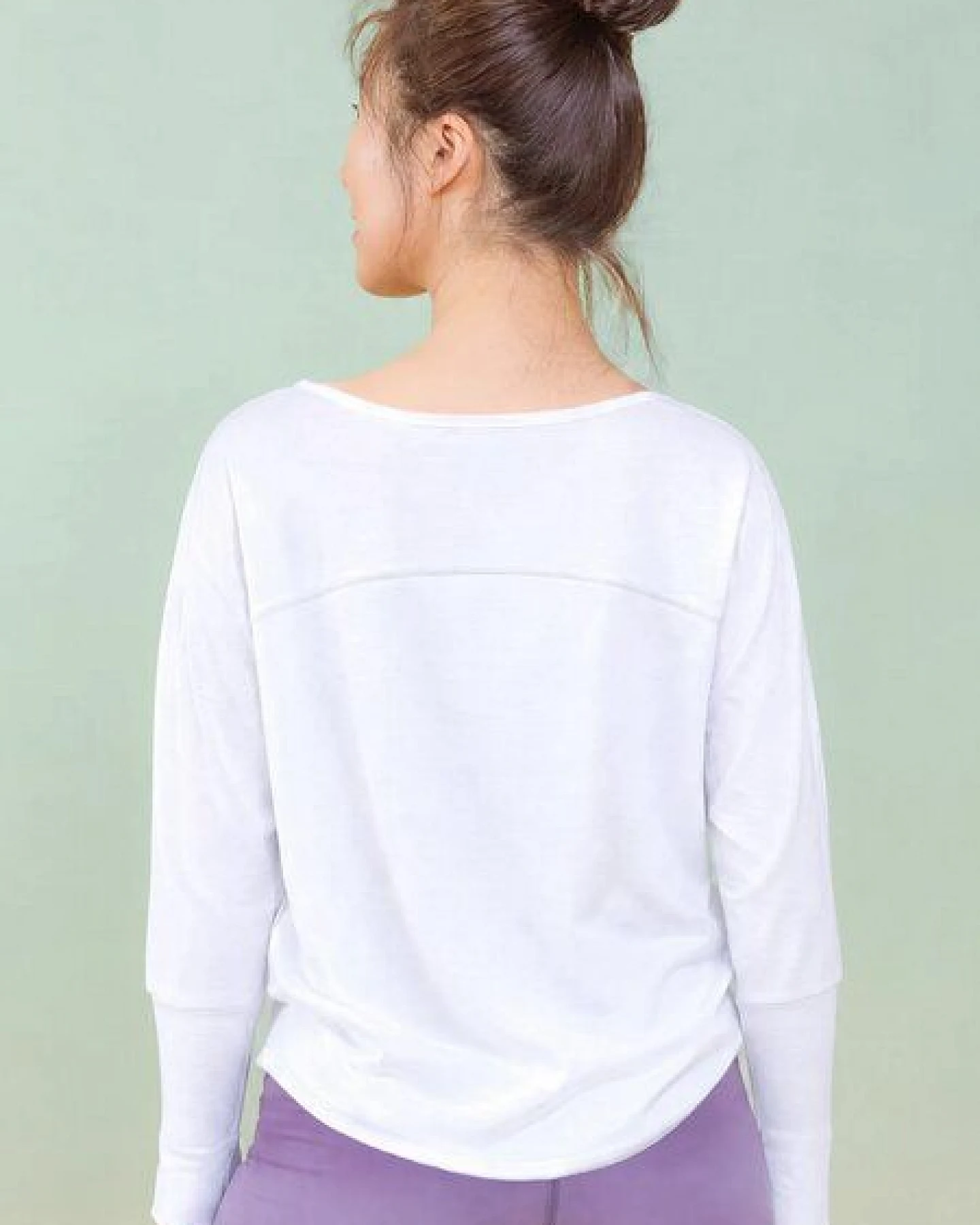 nice to meet me Cover Up – Longsleeve aus TENCEL Lyocell und Bio-Baumwolle – Ansicht 2