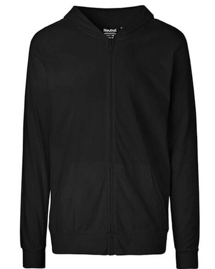 Neutral® Unisex Jersey (T-Shirt Stoff) College Hoodie Hoody Kapuzenpullover Sweatjacke