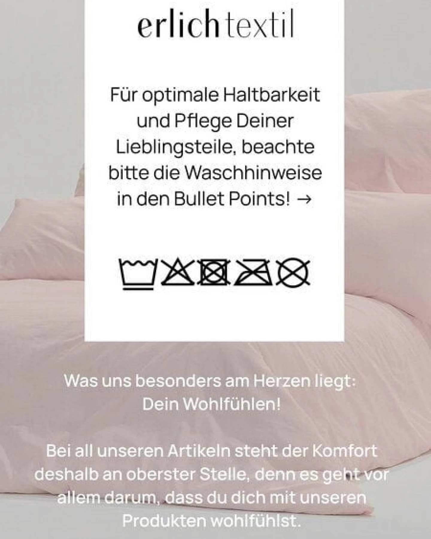 erlich textil Cotton Linen Select Bettdeckenbezug aus Bio-Baumwolle, Leinen Mix, made in Europe – Ansicht 4