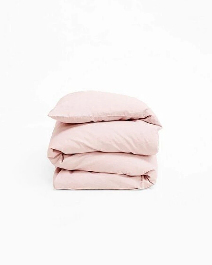 erlich textil Cotton Linen Select Bettdeckenbezug aus Bio-Baumwolle, Leinen Mix, made in Europe