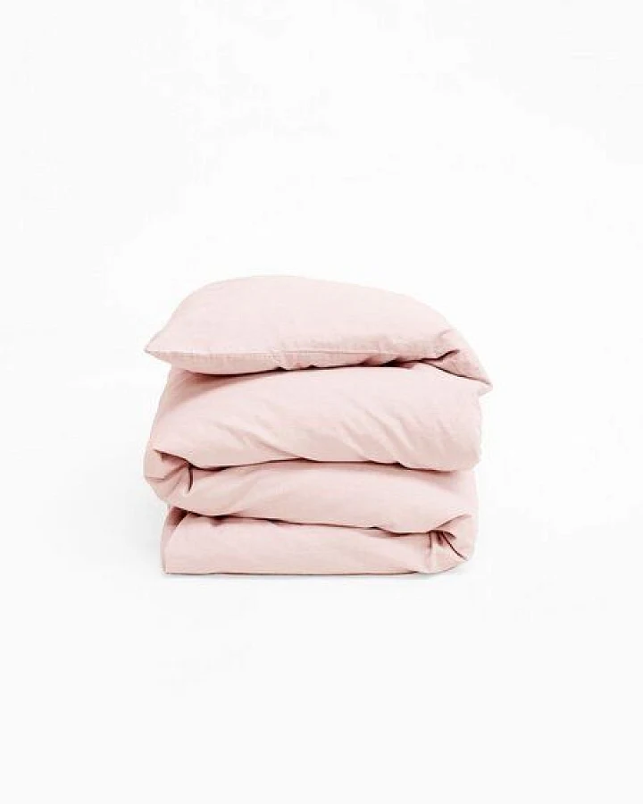 erlich textil Cotton Linen Select Bettdeckenbezug aus Bio-Baumwolle, Leinen Mix, made in Europe