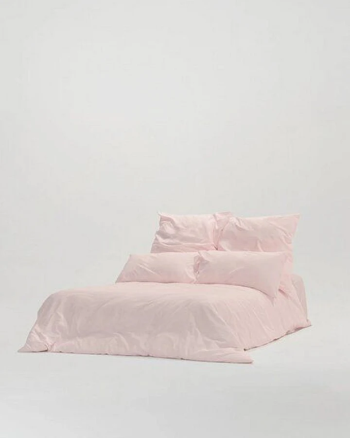 erlich textil Cotton Linen Select Bettdeckenbezug mit 80% Baumwolle (aus kontrolliert biologischem Anbau) und Leinen, made in Europe