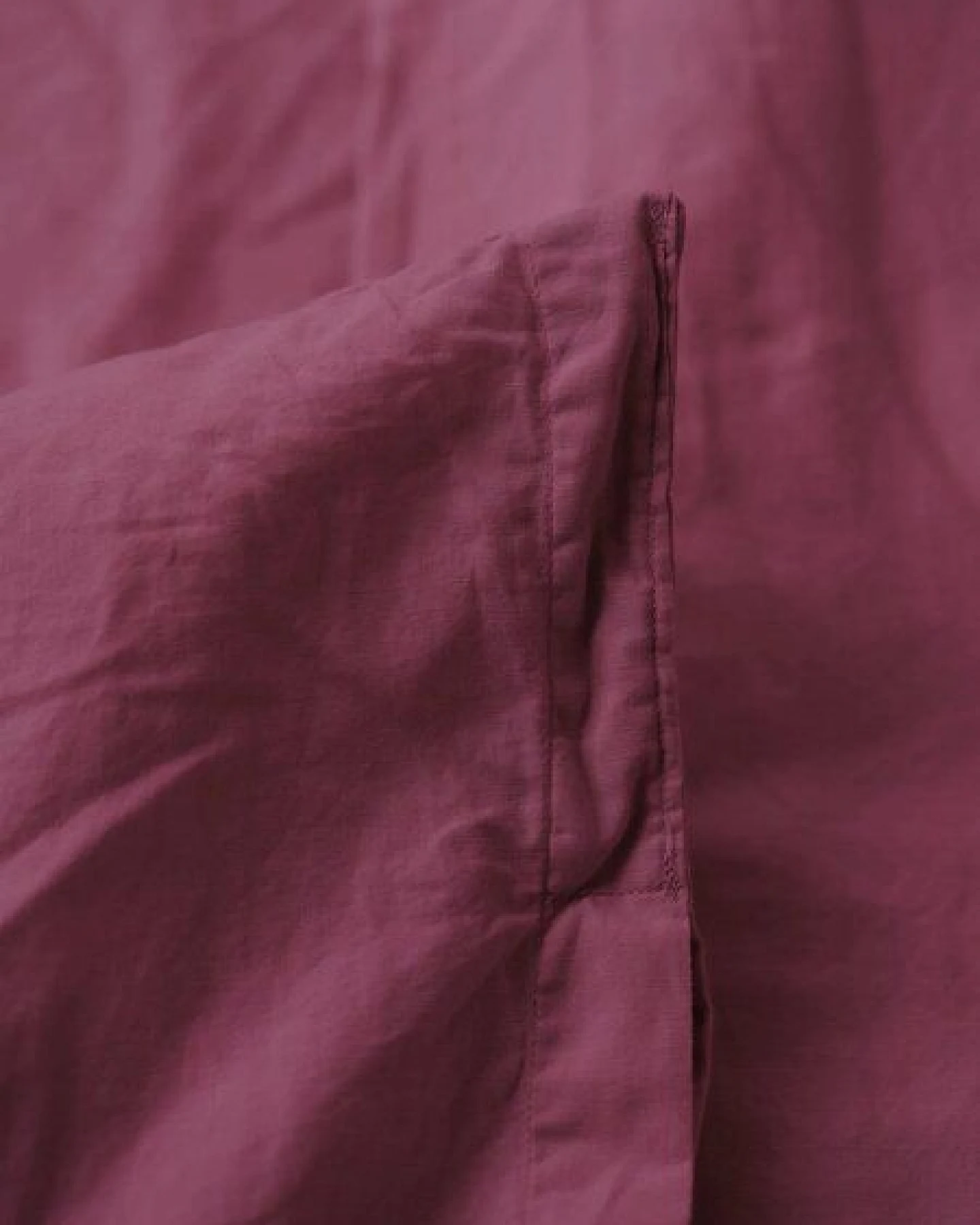erlich textil Michel Kopfkissenbezug mit 80% Baumwolle (aus kontrolliert biologischem Anbau) und Leinen, made in Europe – Ansicht 2