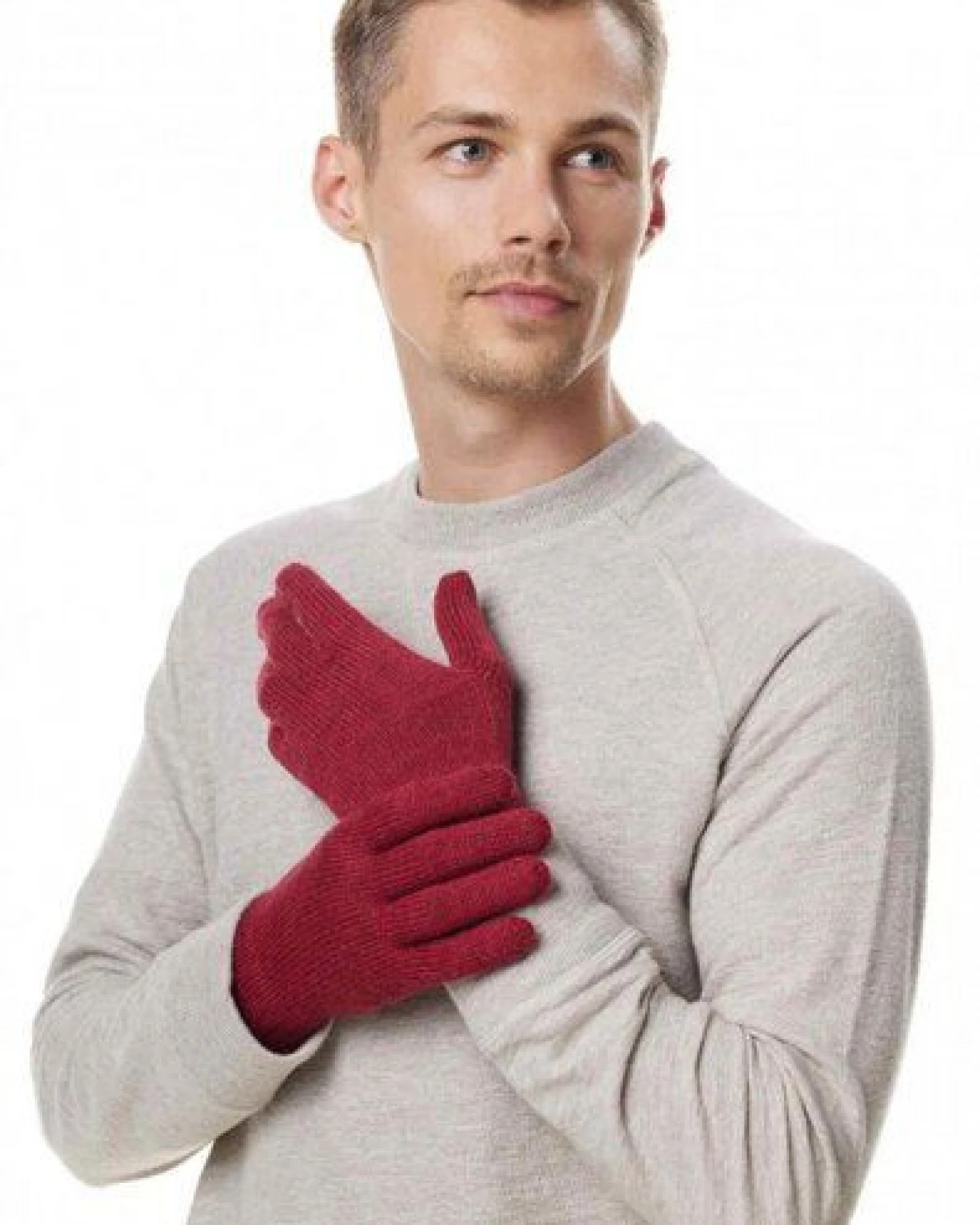 Apu Kuntur 100% Alpaka Finger-Handschuhe aus Peru – Ansicht 3
