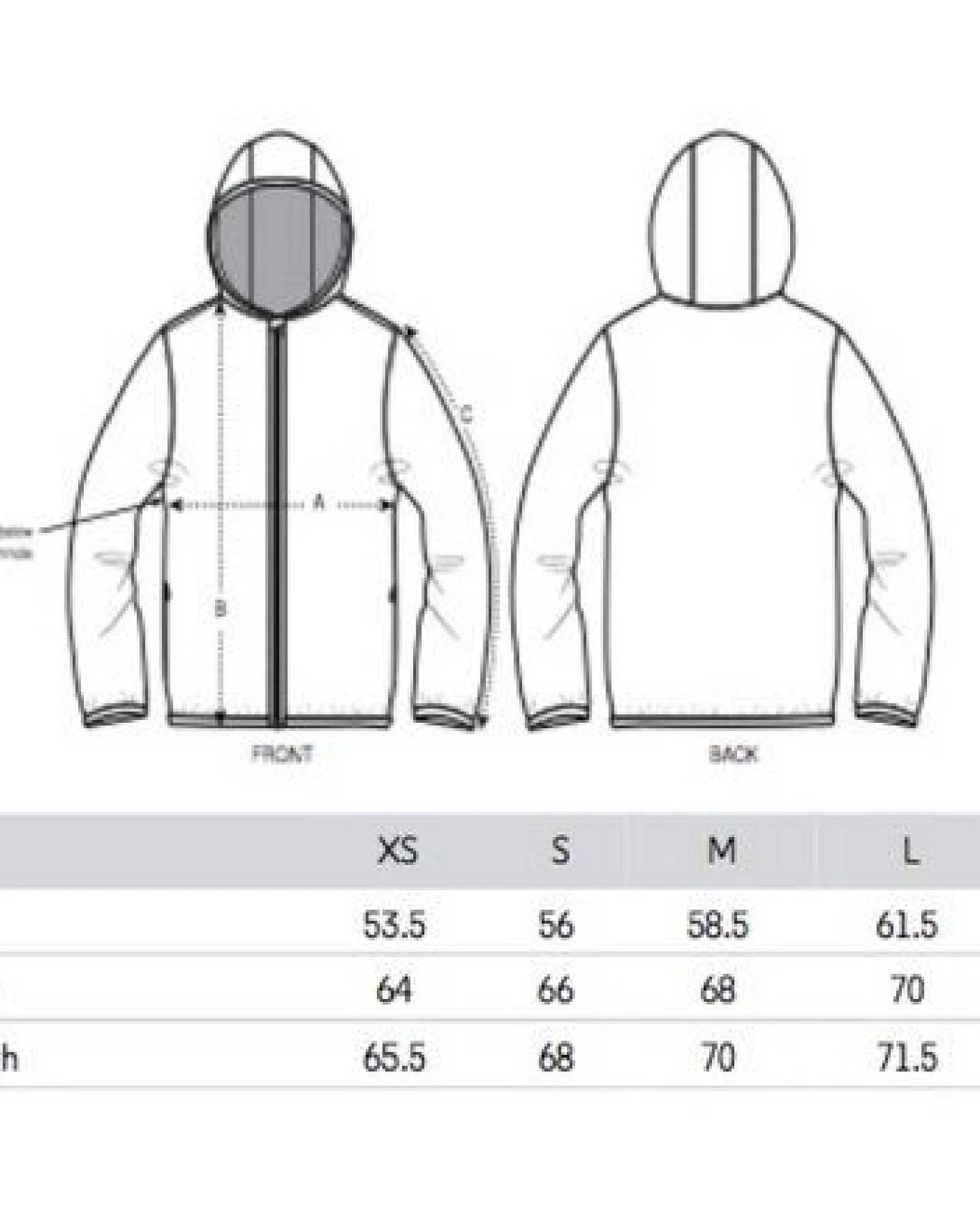 University of Soul Unisex Windjacke aus recyceltem Polyester "Gismo" – Ansicht 2