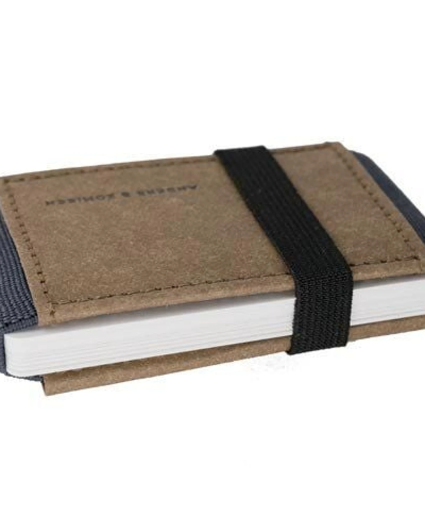 ANDERS & KOMISCH Mini Portemonnaie mit Münzfach A&K MINI CLASSIC - Slim Wallet Braun – Ansicht 4