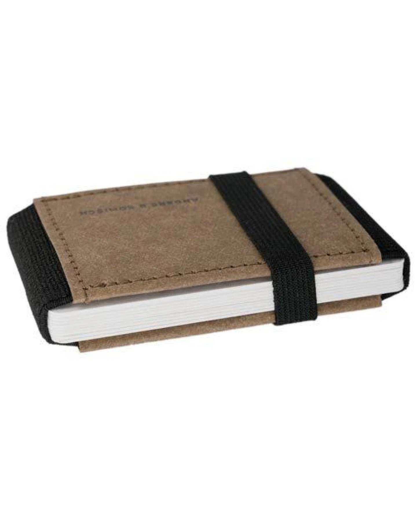 ANDERS & KOMISCH Mini Portemonnaie mit Münzfach A&K MINI CLASSIC - Slim Wallet Braun – Ansicht 3