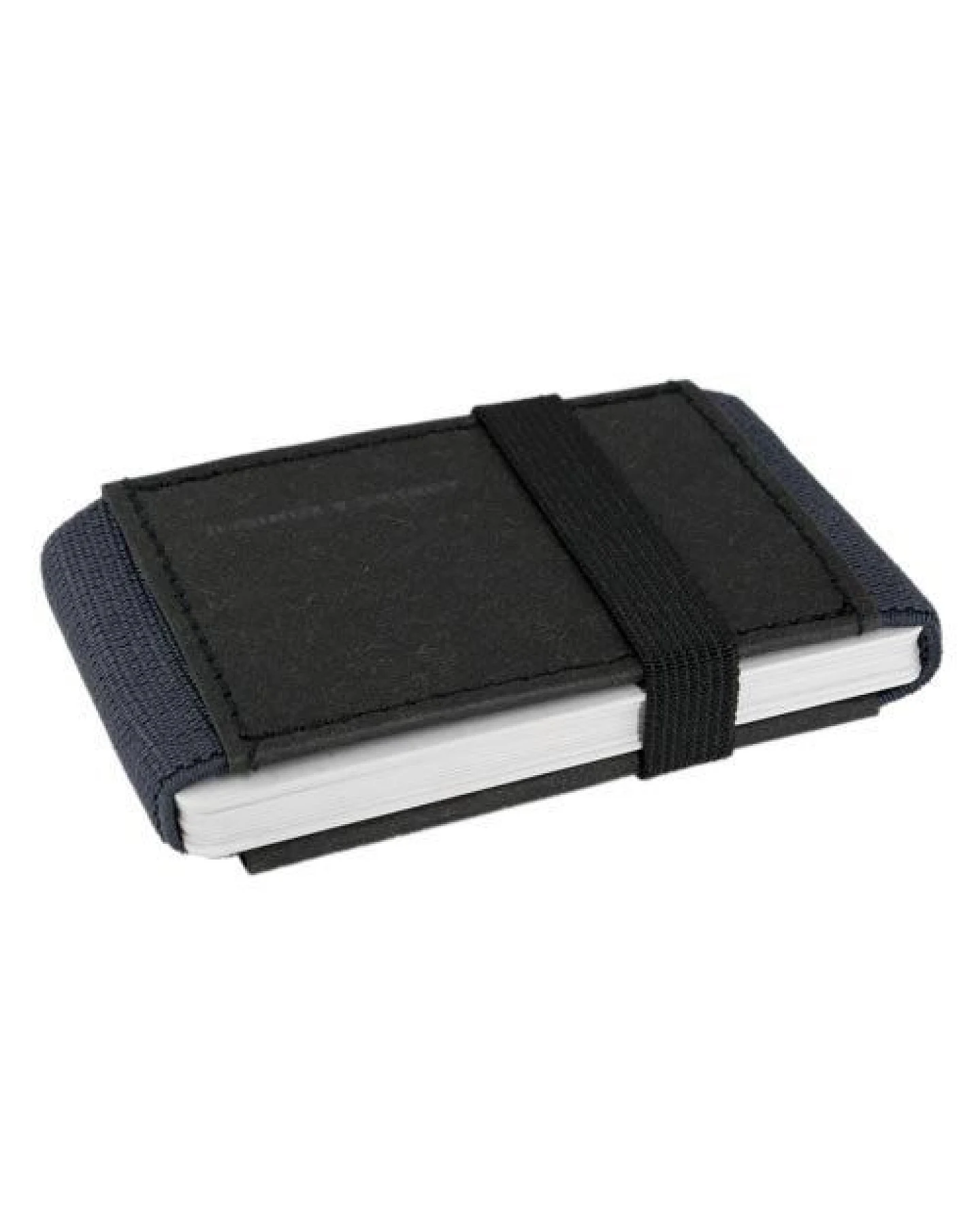 ANDERS & KOMISCH Kleines nachhaltiges Portemonnaie mit Münzfach - A&K MINI CLASSIC Schwarz – Ansicht 4