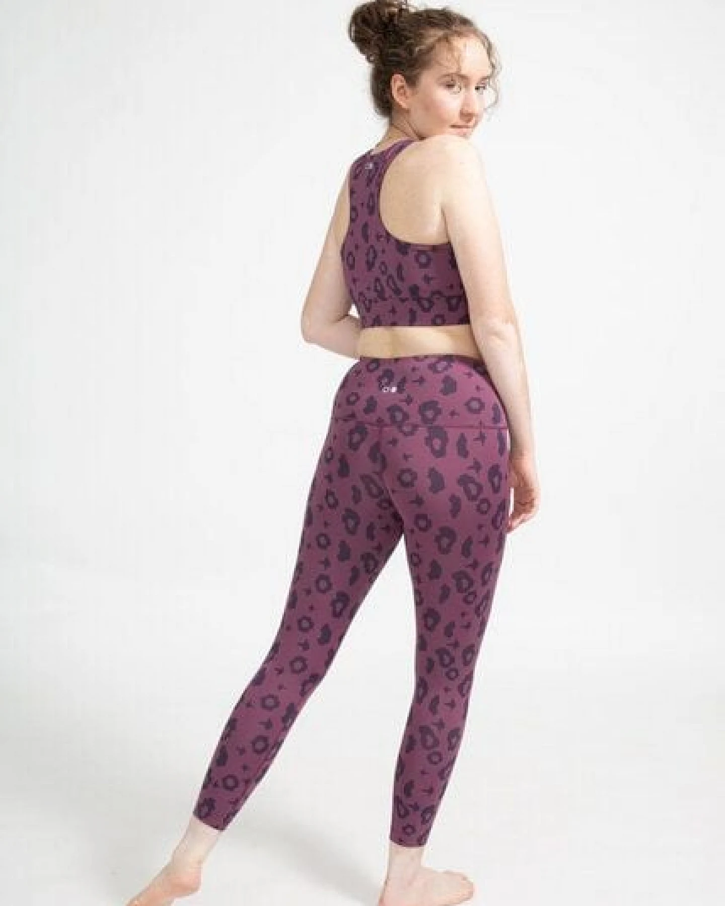 boochen Highwaist Leggings mit Leopard Print – Ansicht 4