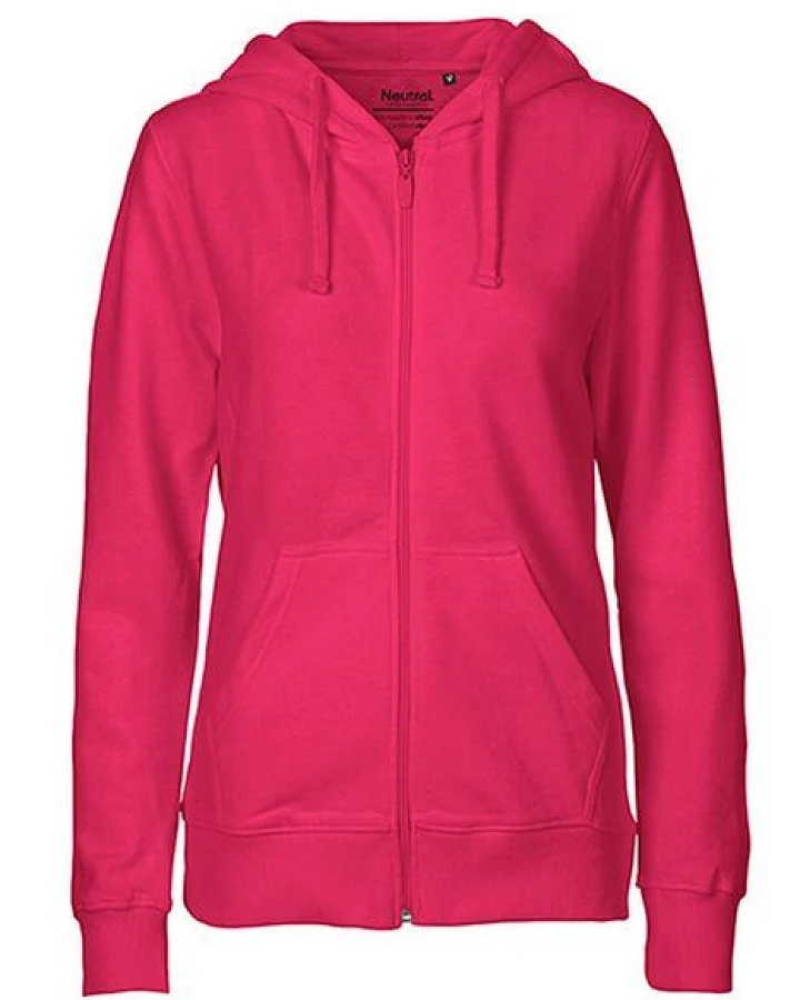 Neutral® Damen College Hoodie Zoodie Hoody Kapuzenjacke Sweatjacke Ladies only