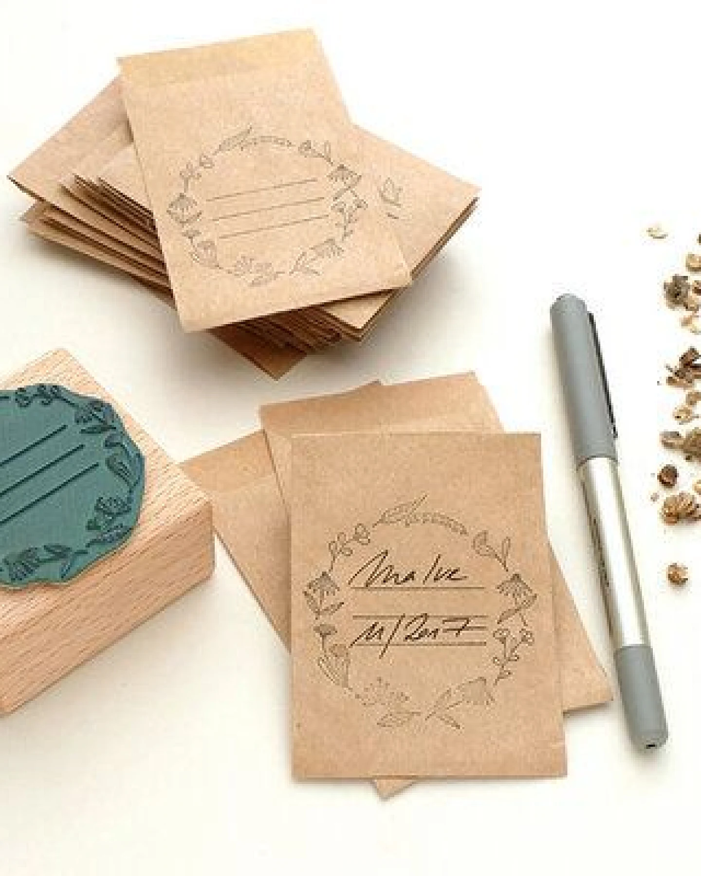 STUDIO KARAMELO STEMPEL SAATGUT, verschiedene Motive – Ansicht 2