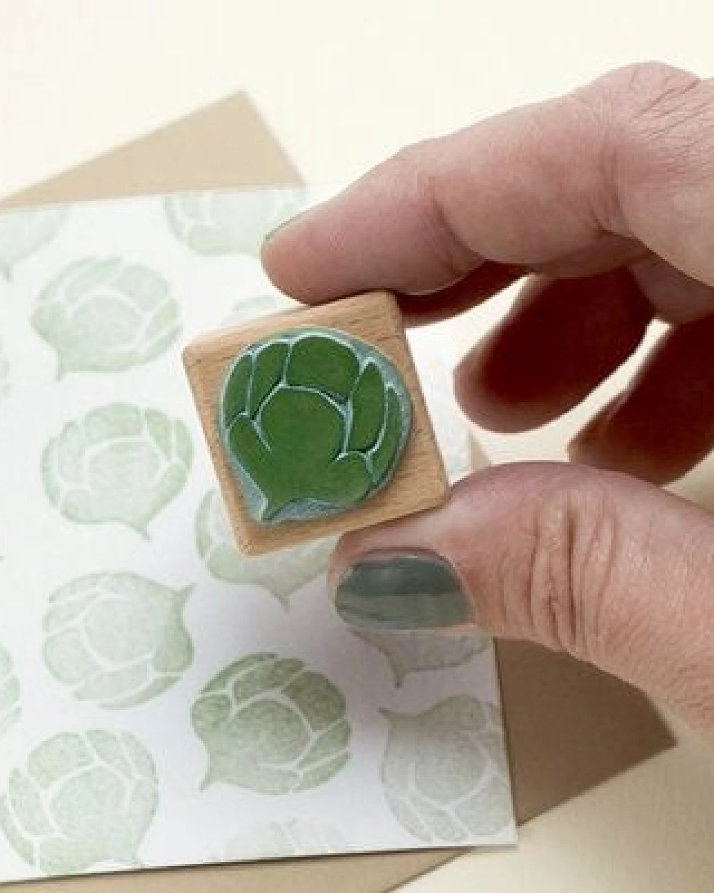 STUDIO KARAMELO STEMPEL ZYPRESSE ZAPFEN – Ansicht 4