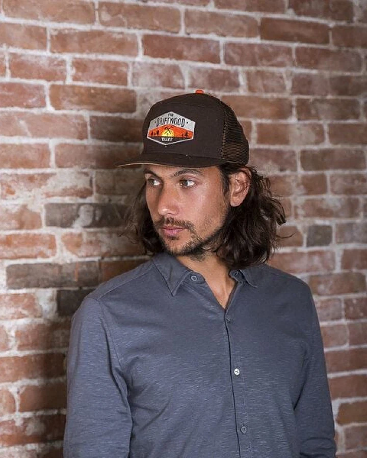The Driftwood Tales Club&Axe Slub Jersey Hemd
