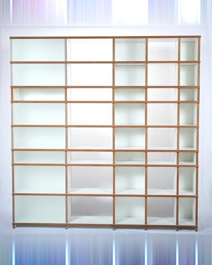 purista Regal move mit satinierten Glasscheiben