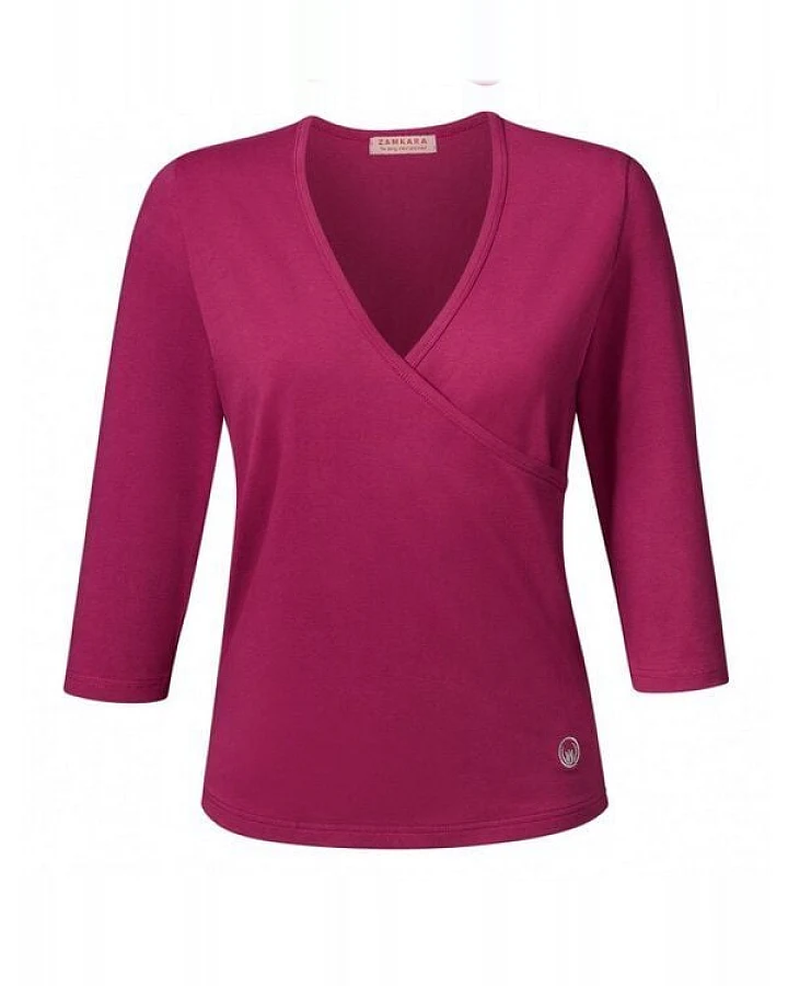 ZAMKARA yogawear Damen Wickelshirt AMRITSAR