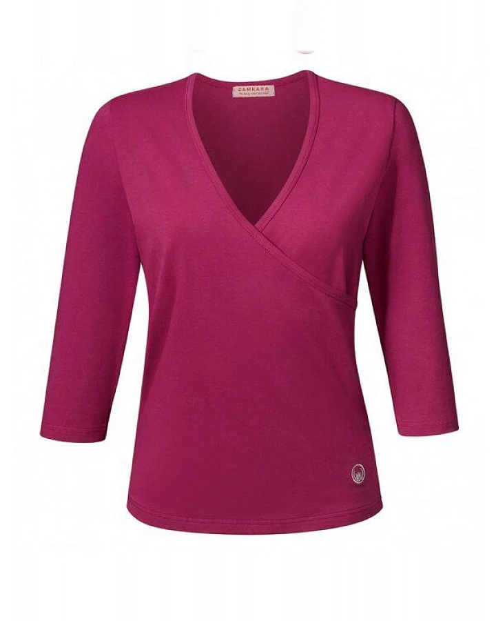 ZAMKARA yogawear Damen Wickelshirt AMRITSAR