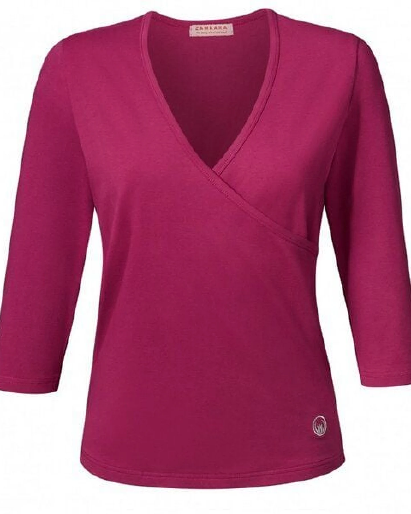 ZAMKARA yogawear Damen Wickelshirt AMRITSAR – Ansicht 3