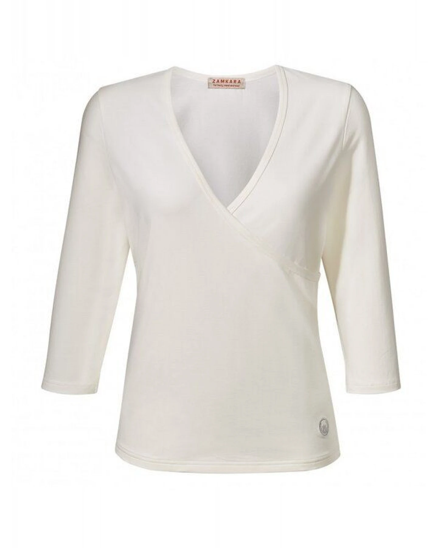 ZAMKARA yogawear Damen Wickelshirt AMRITSAR – Ansicht 2