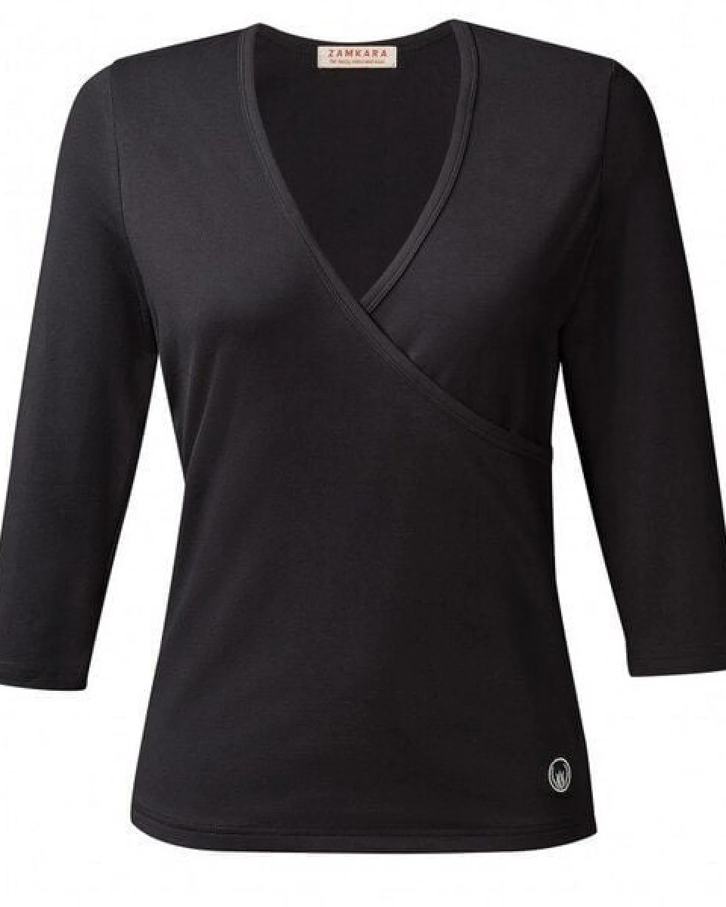 ZAMKARA yogawear Damen Wickelshirt AMRITSAR – Ansicht 4