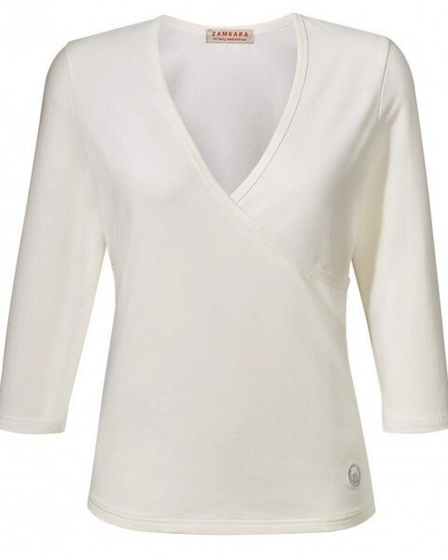 ZAMKARA yogawear Damen Wickelshirt AMRITSAR – Ansicht 2