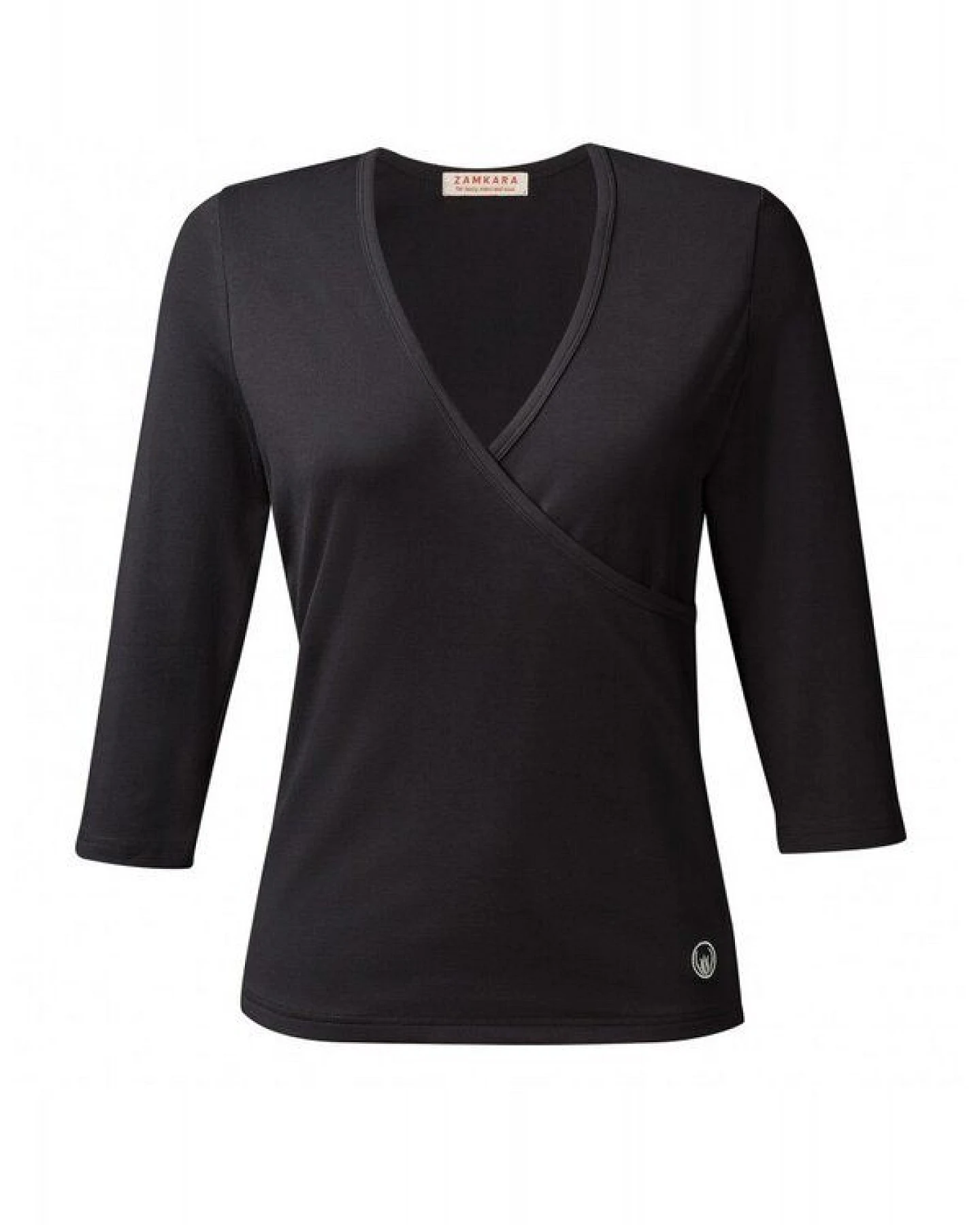 ZAMKARA yogawear Damen Wickelshirt AMRITSAR – Ansicht 3