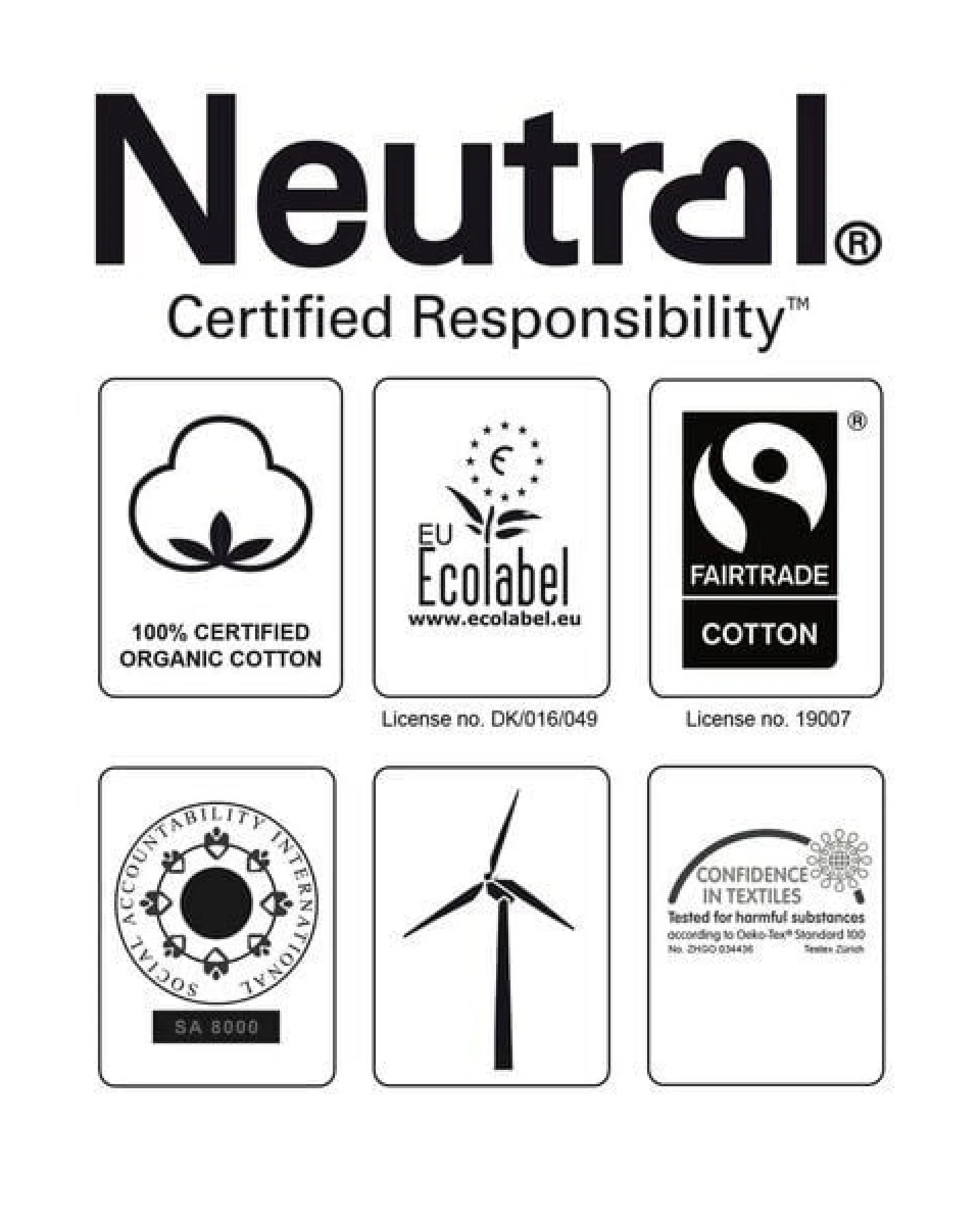 Neutral® Unisex Jogginghose Sweathose von Neutral – Ansicht 4