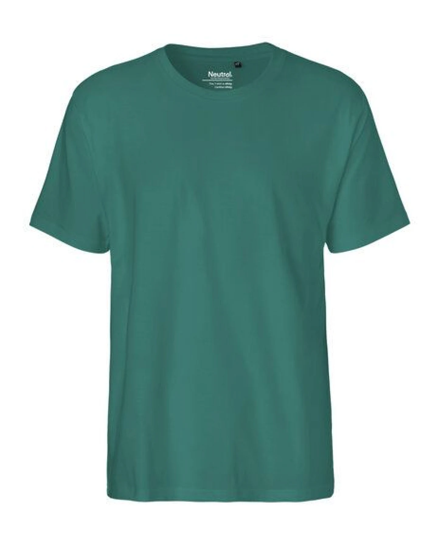 Neutral® Herren / Unisex T-Shirt von Neutral Bio Baumwolle Stabiler dicker Stoff – Ansicht 2