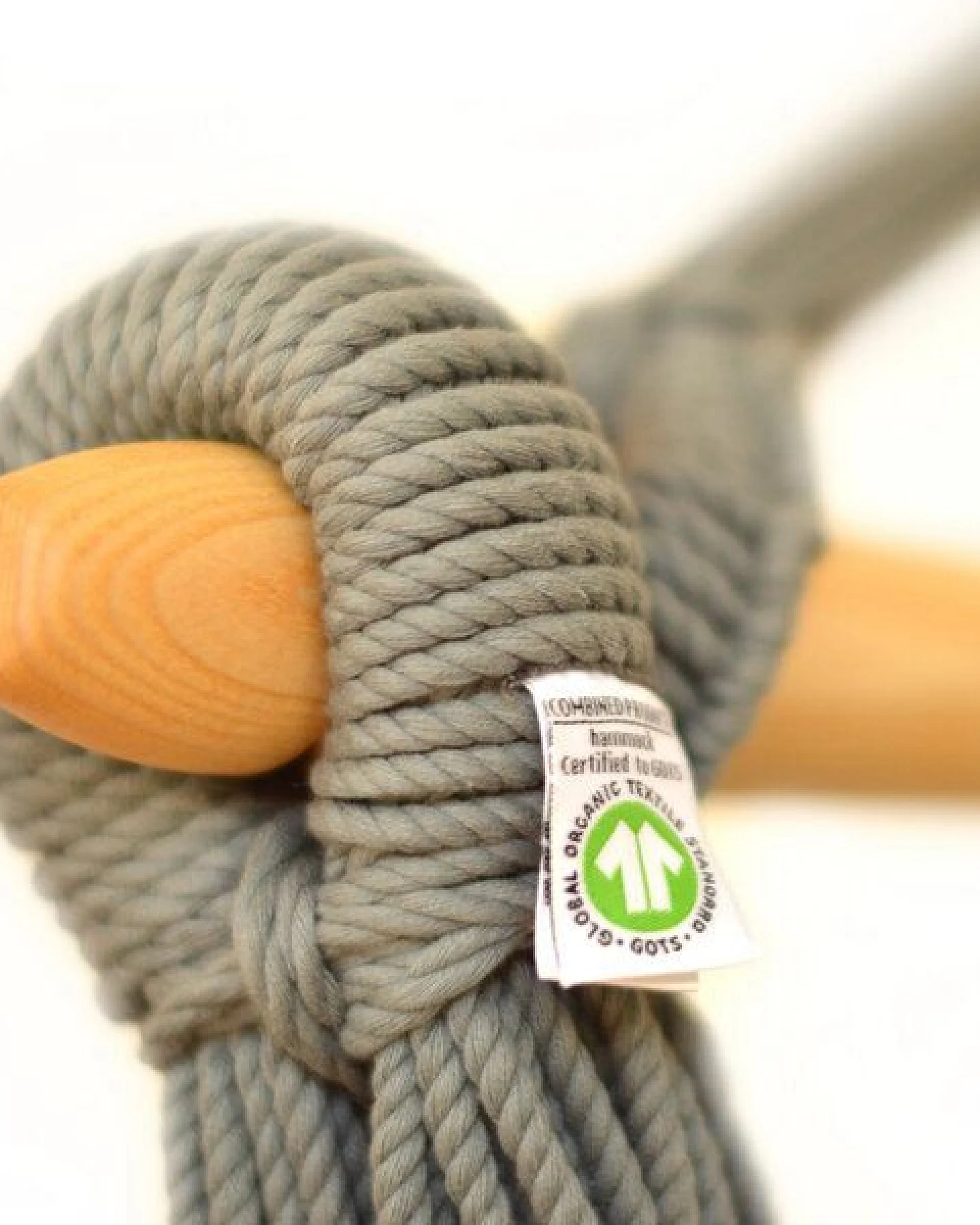HängemattenGlück Hängesessel BALAO GRANDE aus Bio-Baumwolle - GOTS zertifiziert – Ansicht 3
