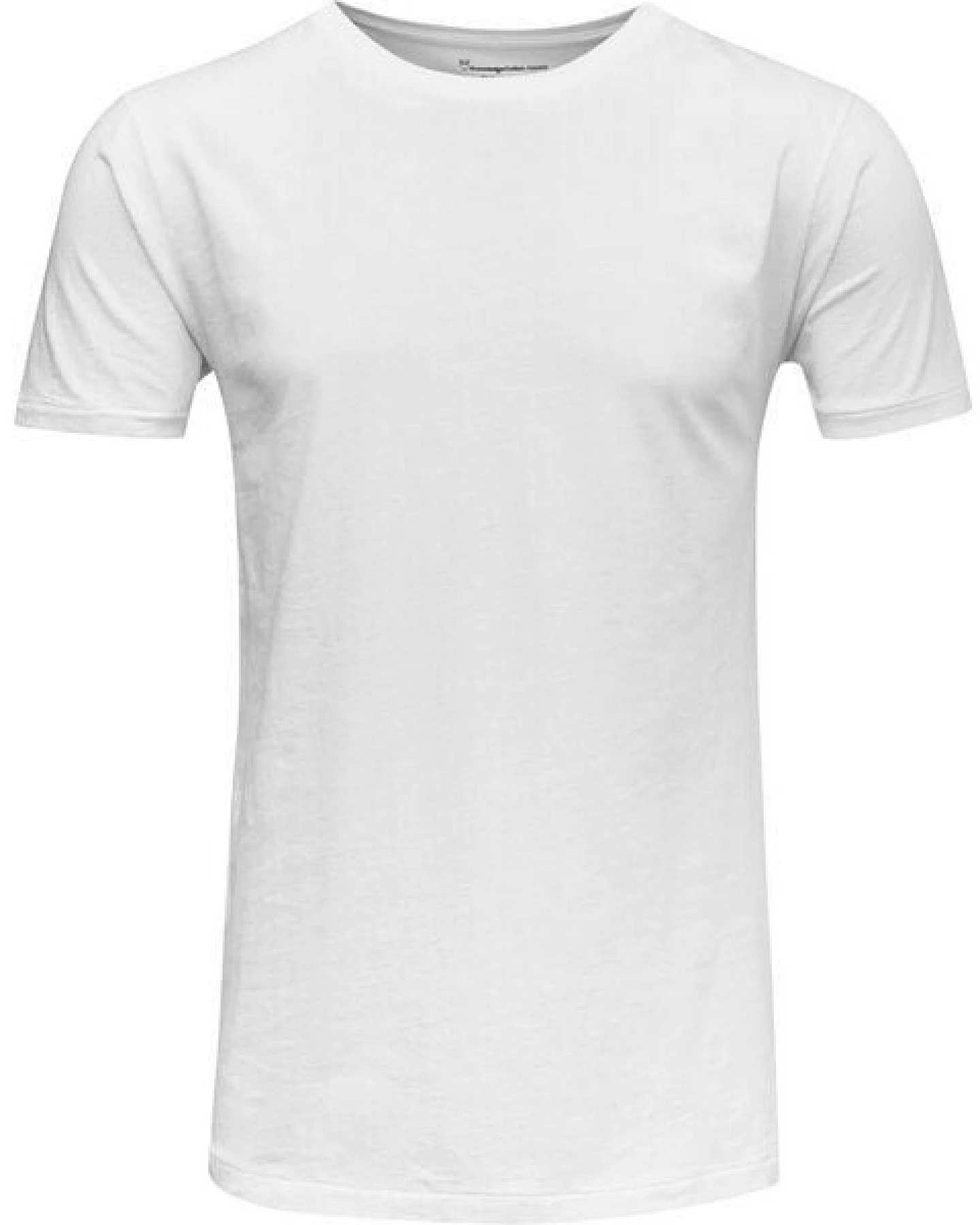 KnowledgeCotton Apparel Basic T-Shirt O-Neck aus Bio-Baumwolle – Ansicht 3
