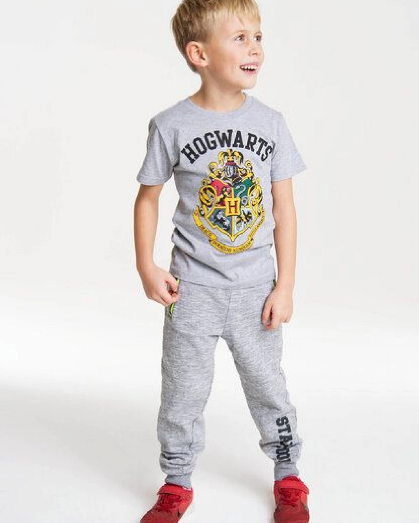 LOGOSH!RT LOGOSHIRT - Harry Potter - Hogwarts - Logo - Kinder - Bio T-Shirt – Ansicht 2