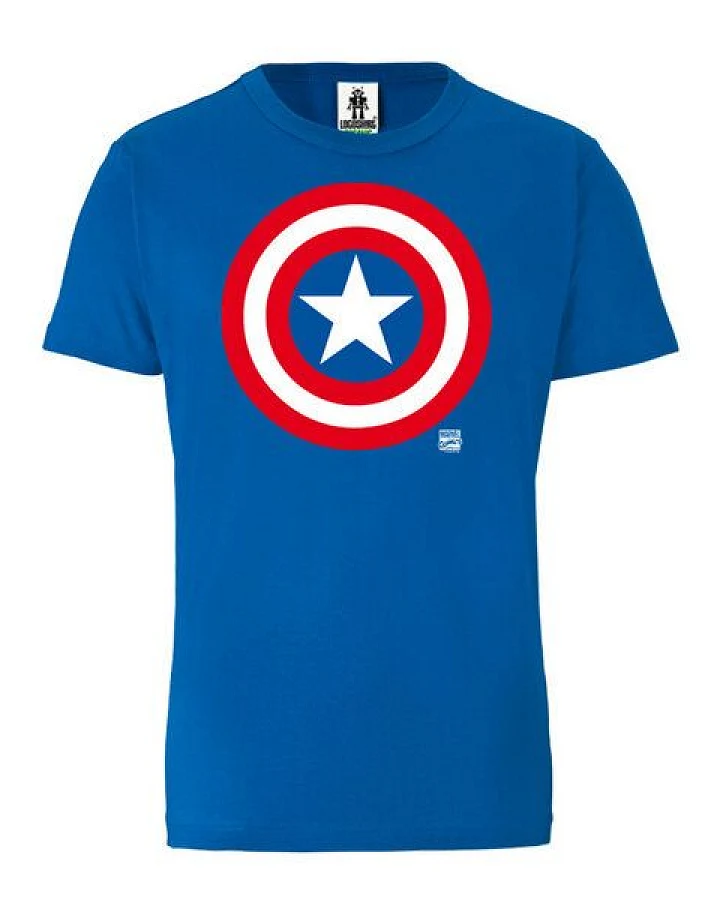 LOGOSH!RT LOGOSHIRT - Marvel - Captain America - Logo - Organic T-Shirt