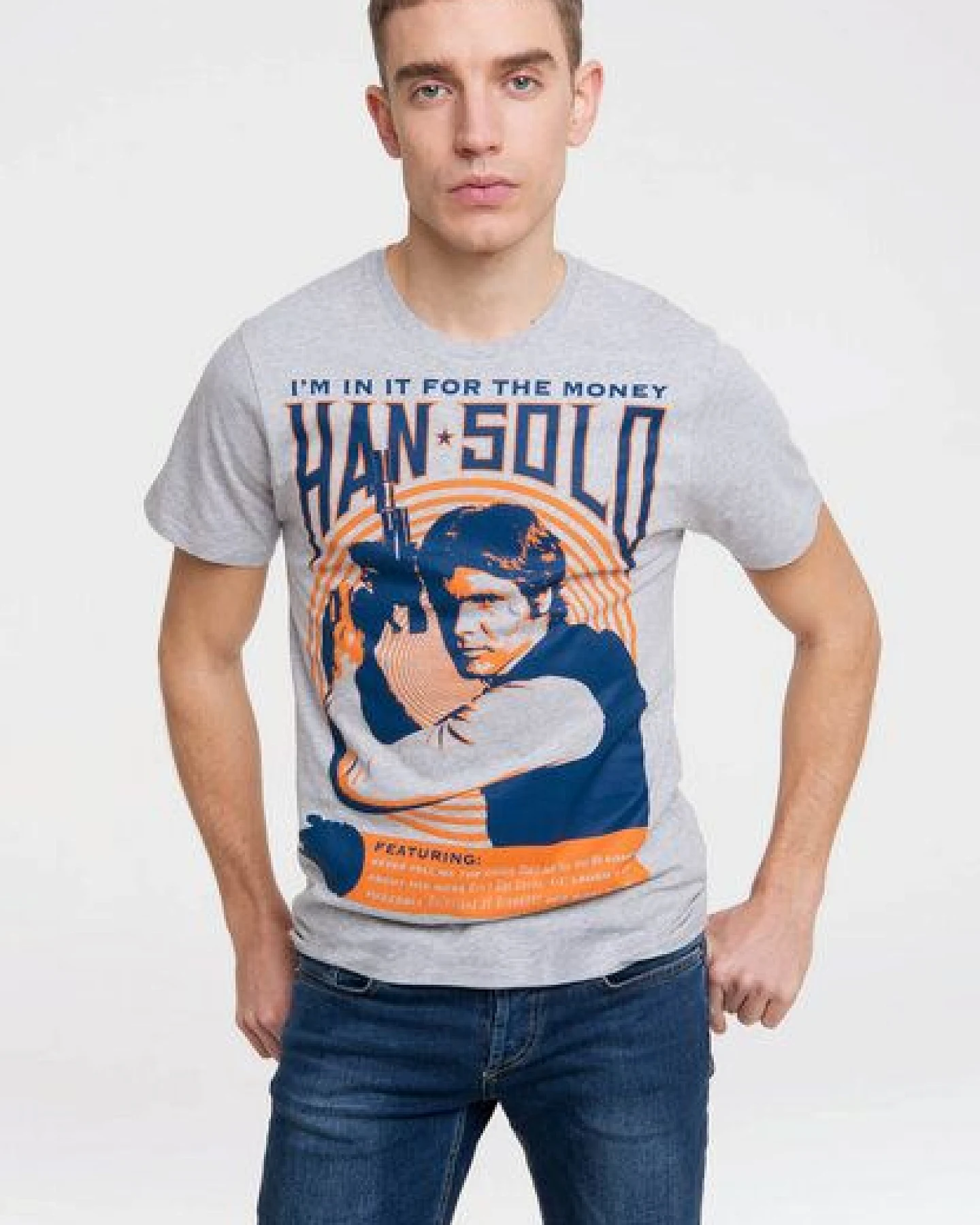LOGOSH!RT LOGOSHIRT - Star Wars - Han Solo - T-Shirt - 100% Organic Cotton – Ansicht 3