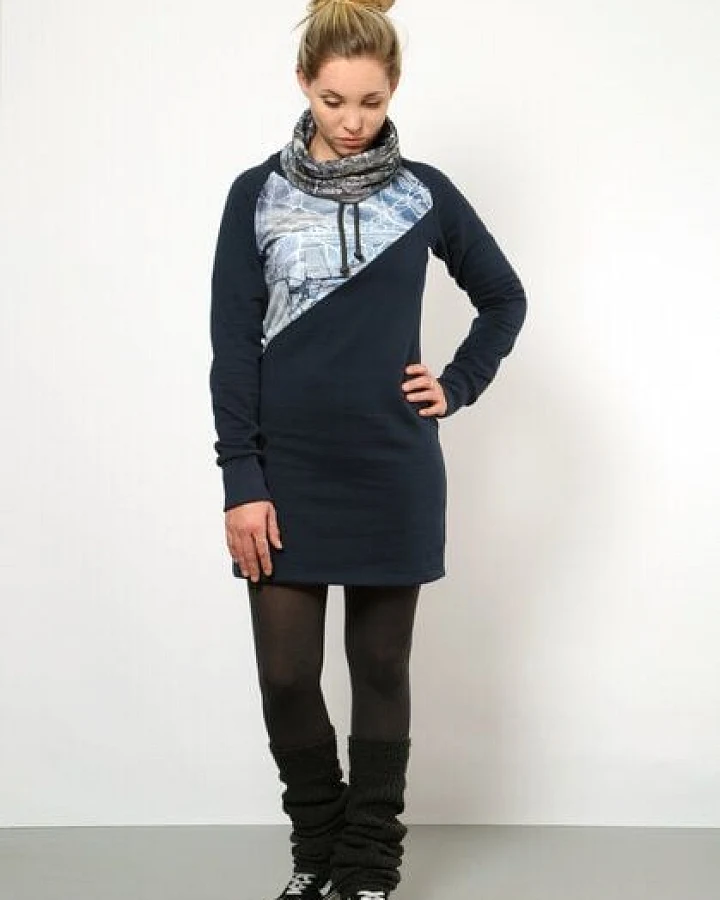 Die rote Zora Winterkleid Eiskönigin