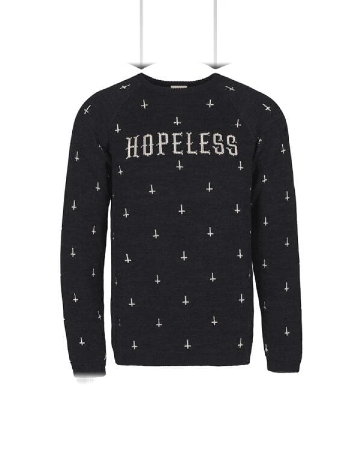 Bidges&Sons Unisex-Strickpullover Hopeless