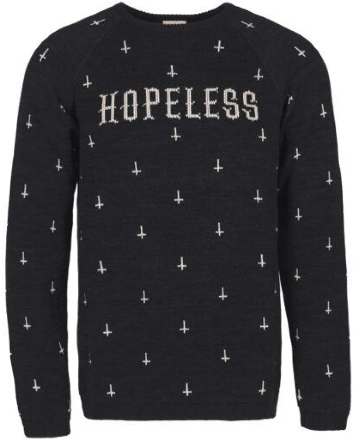 Bidges&Sons Unisex-Strickpullover Hopeless