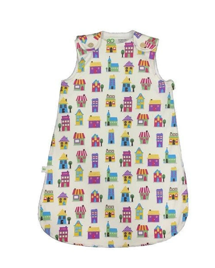 ege organics Baby Schlafsack Bio-Baumwolle Ärmellos 0-6 Monate oder 6-18 Monate