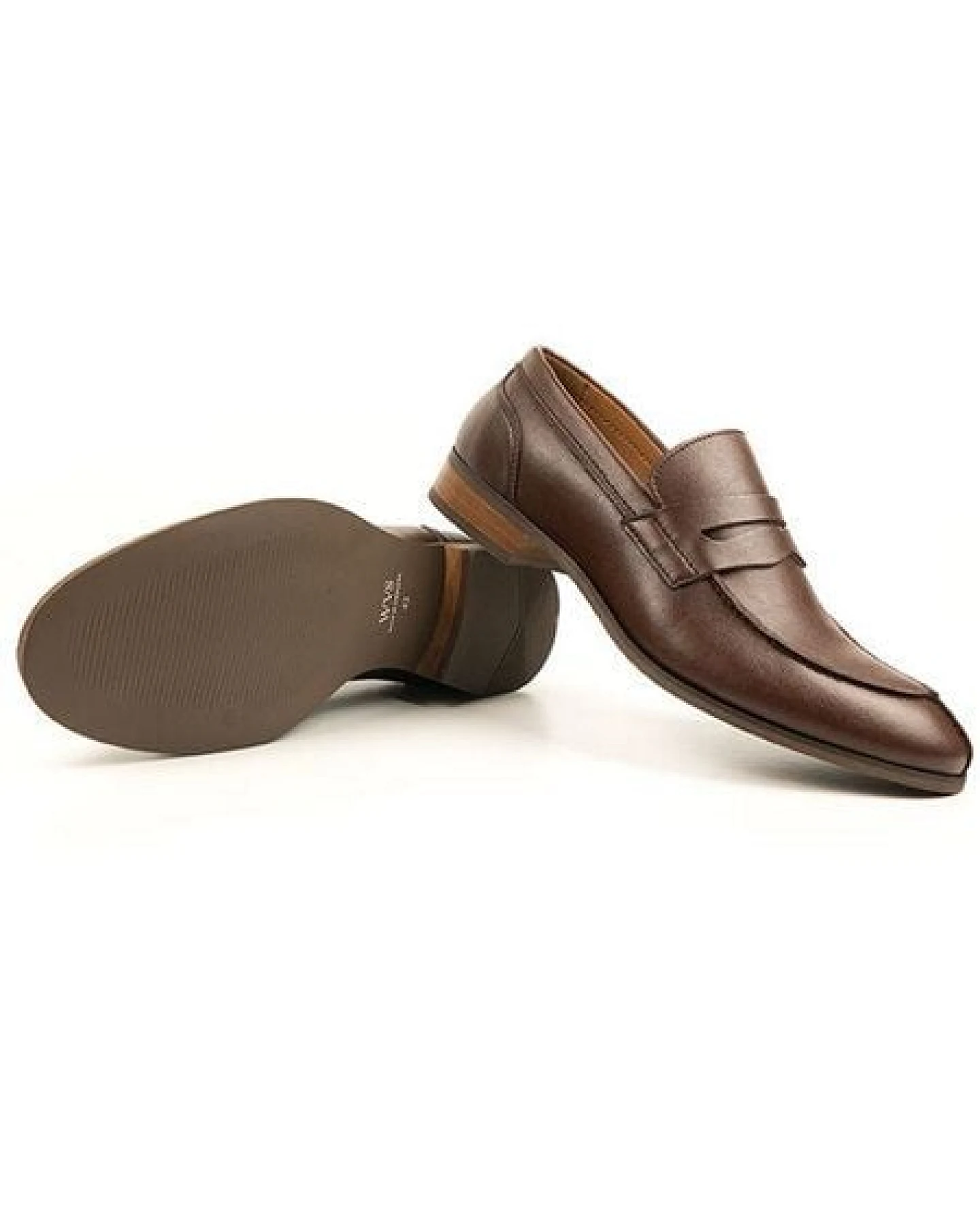 Will's Vegan Shop City-Loafer Kastanie Herren – Ansicht 4