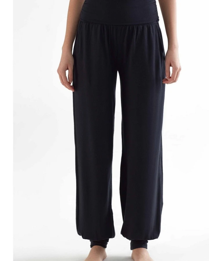 True North Damen vegan Yogahose Intim Schwarz