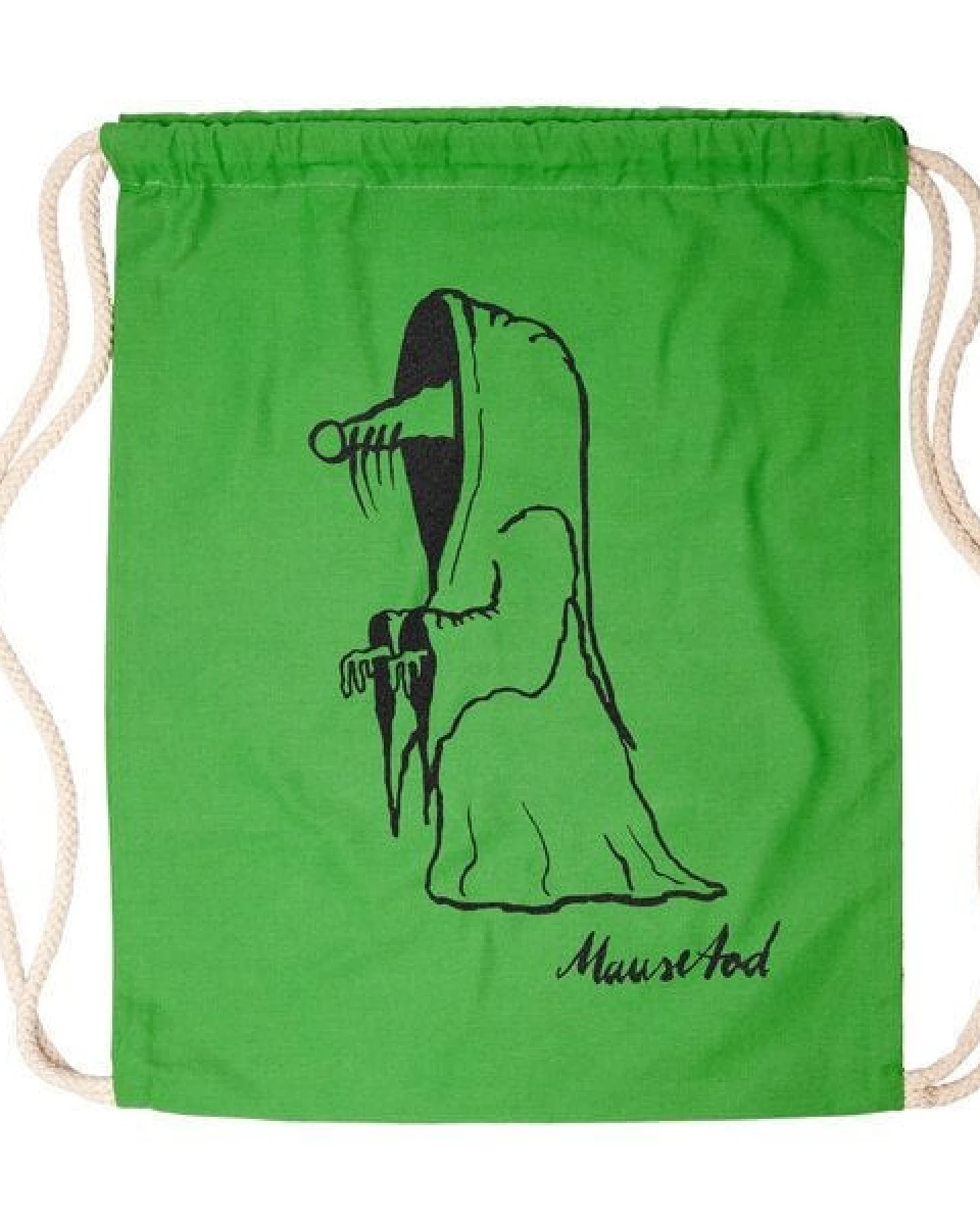HANDGEDRUCKT Festival-Beutel "Mausetod" – Ansicht 3