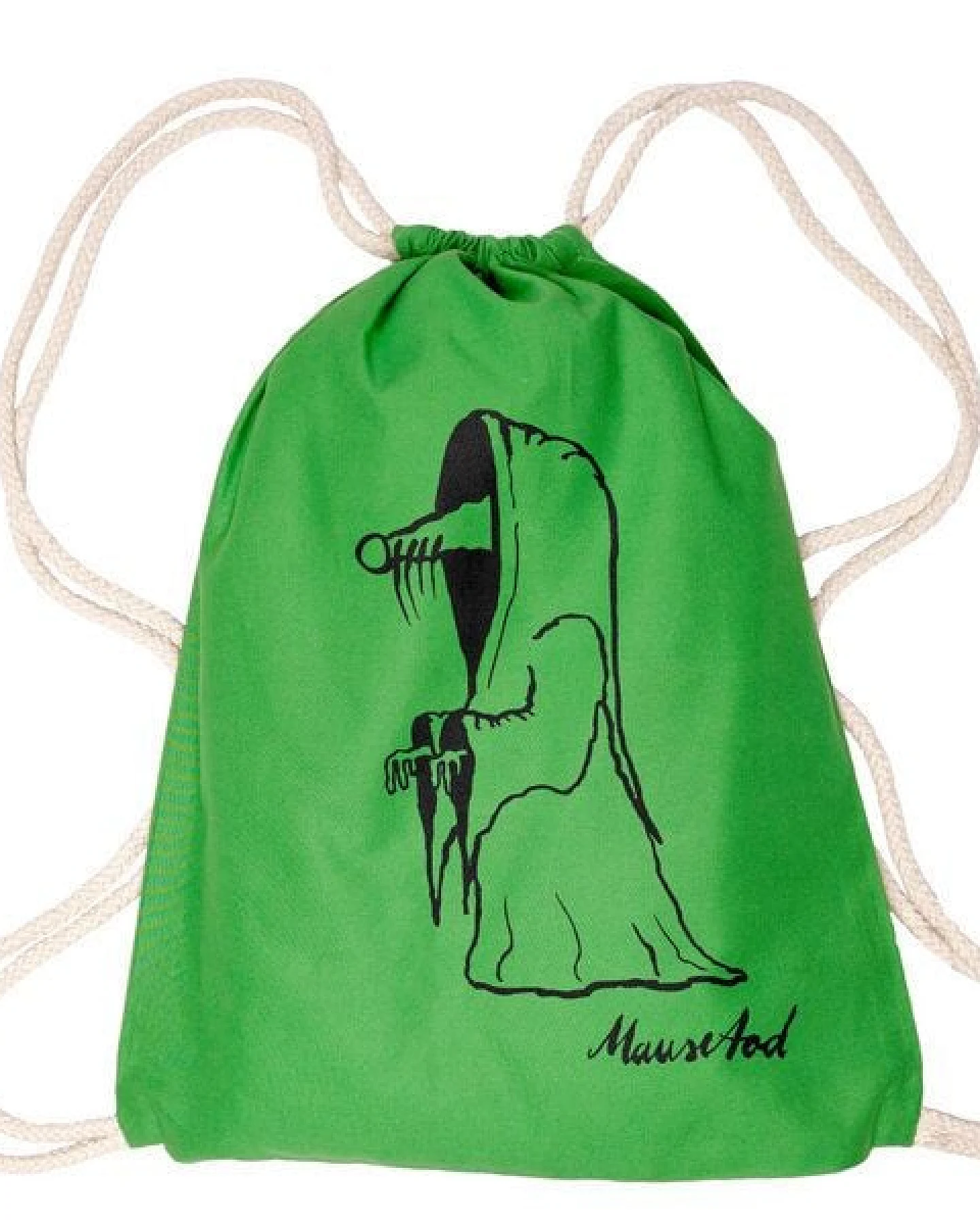 HANDGEDRUCKT Festival-Beutel "Mausetod" – Ansicht 4