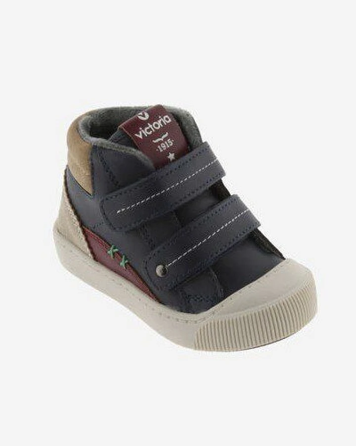 Victoria vegane Kinder-Klett-Sneaker – Huellas Vegan Straps Multi