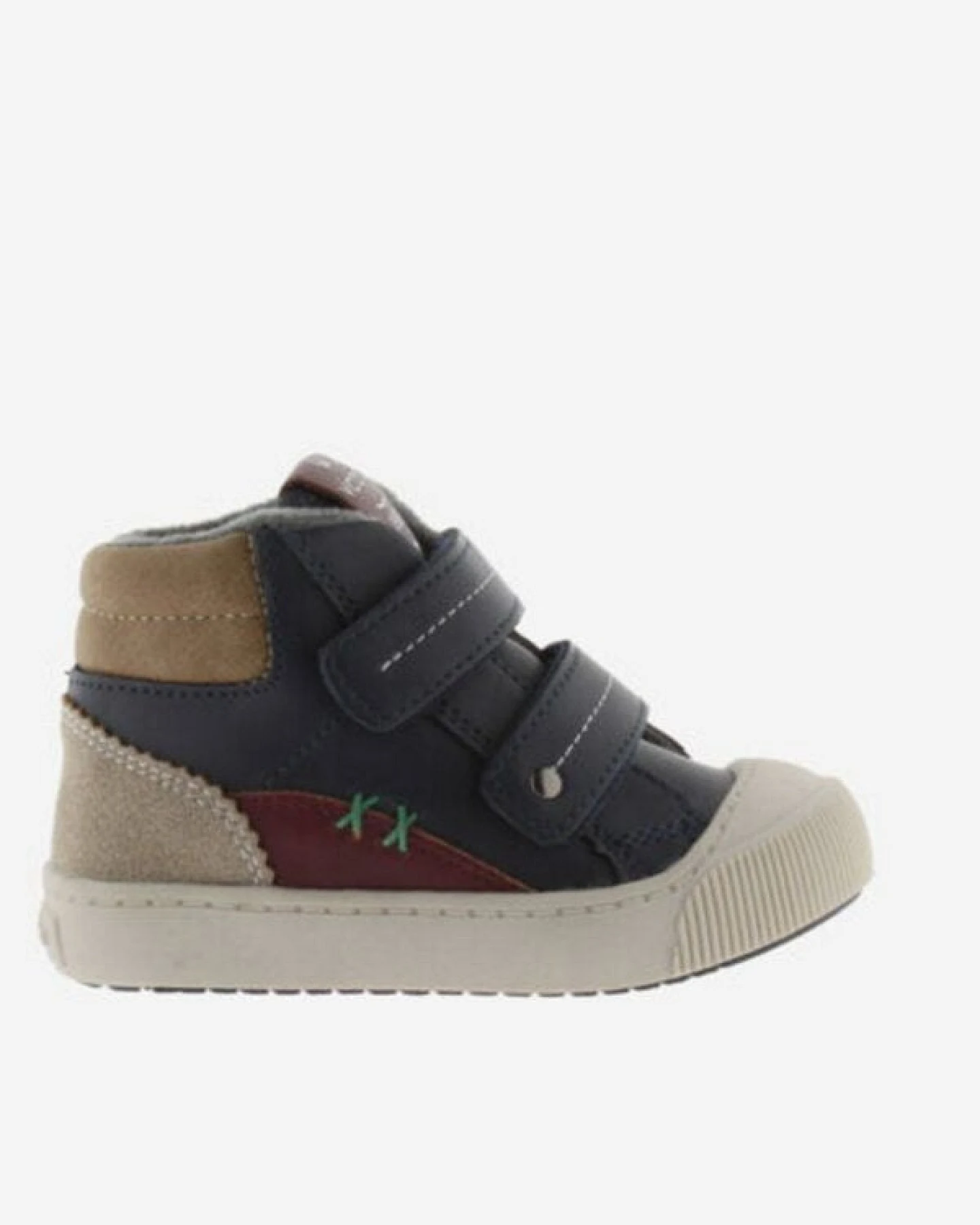 Victoria vegane Kinder-Klett-Sneaker – Huellas Vegan Straps Multi – Ansicht 3
