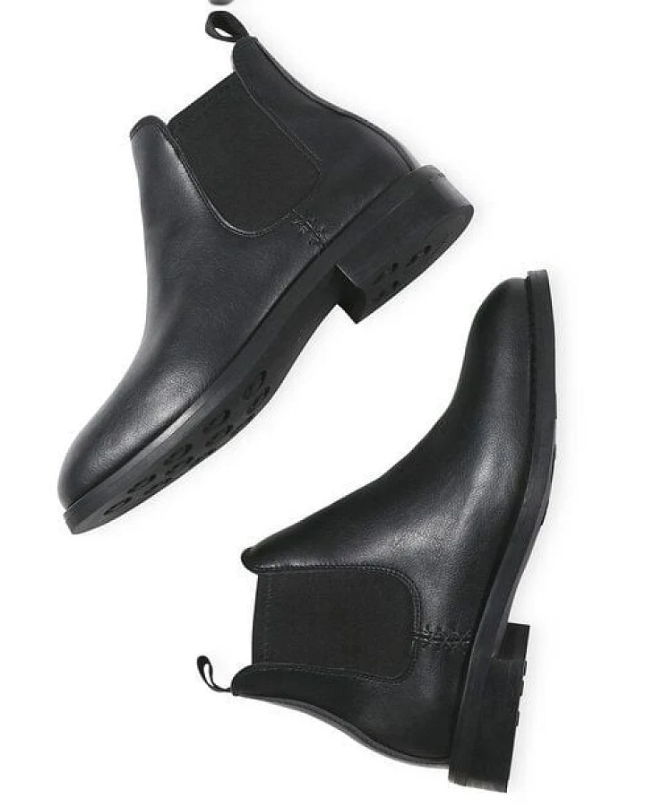 Will's Vegan Shop Wasserfeste Chelsea-Stiefel Herren