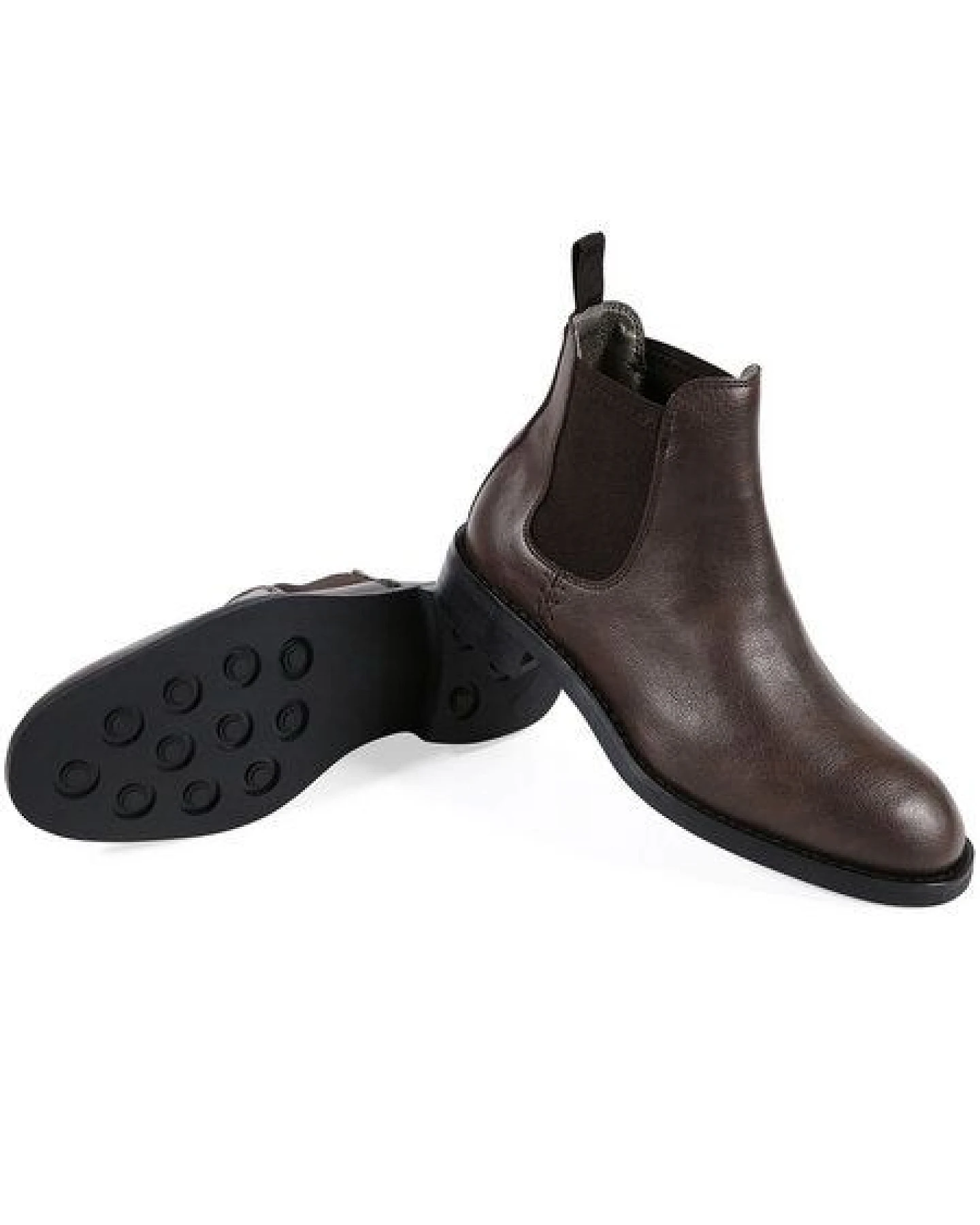 Will's Vegan Shop Wasserfeste Chelsea-Stiefel Herren – Ansicht 3