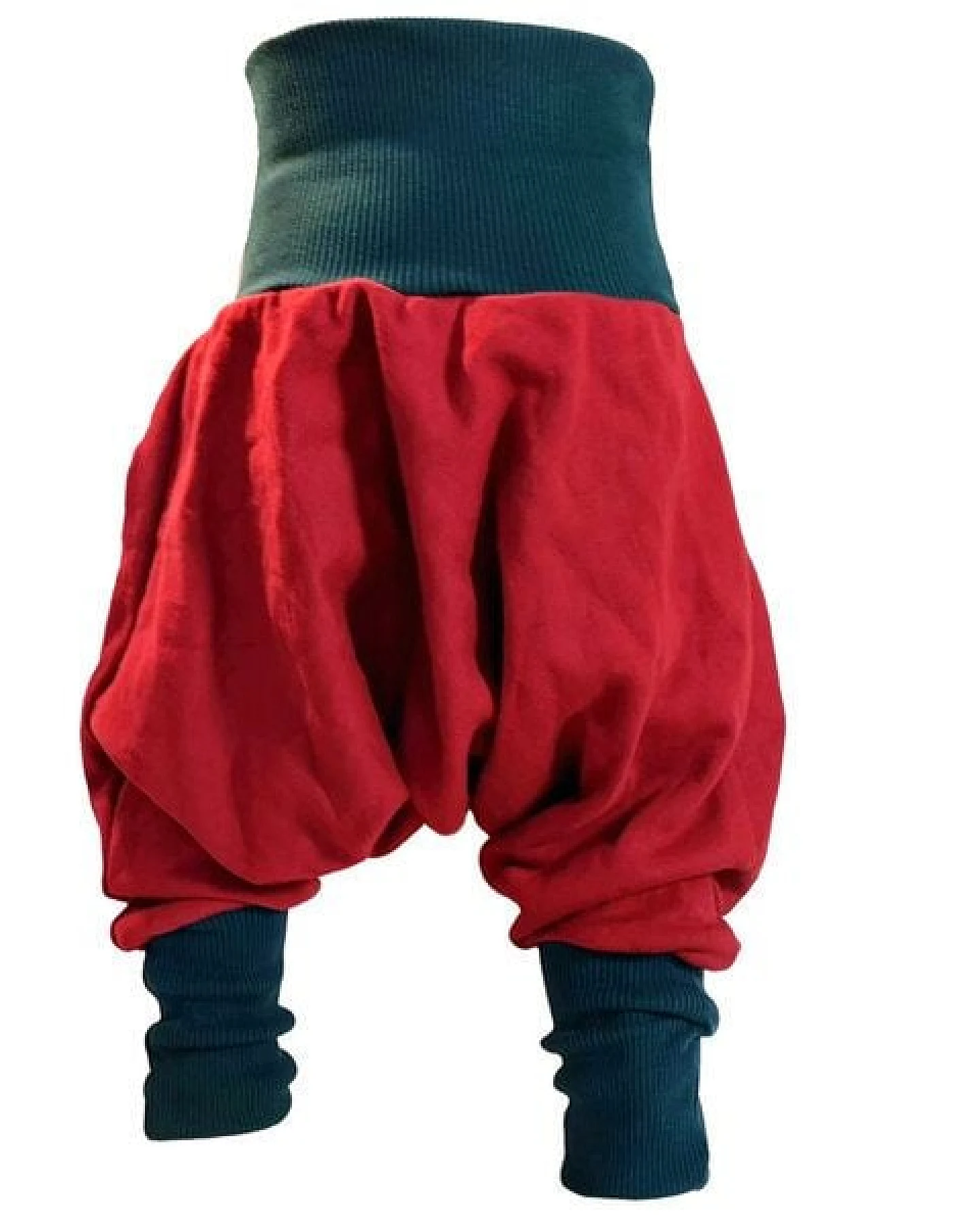 liebewicht Yogahose Pumphose Bio Sweat rot – Ansicht 4