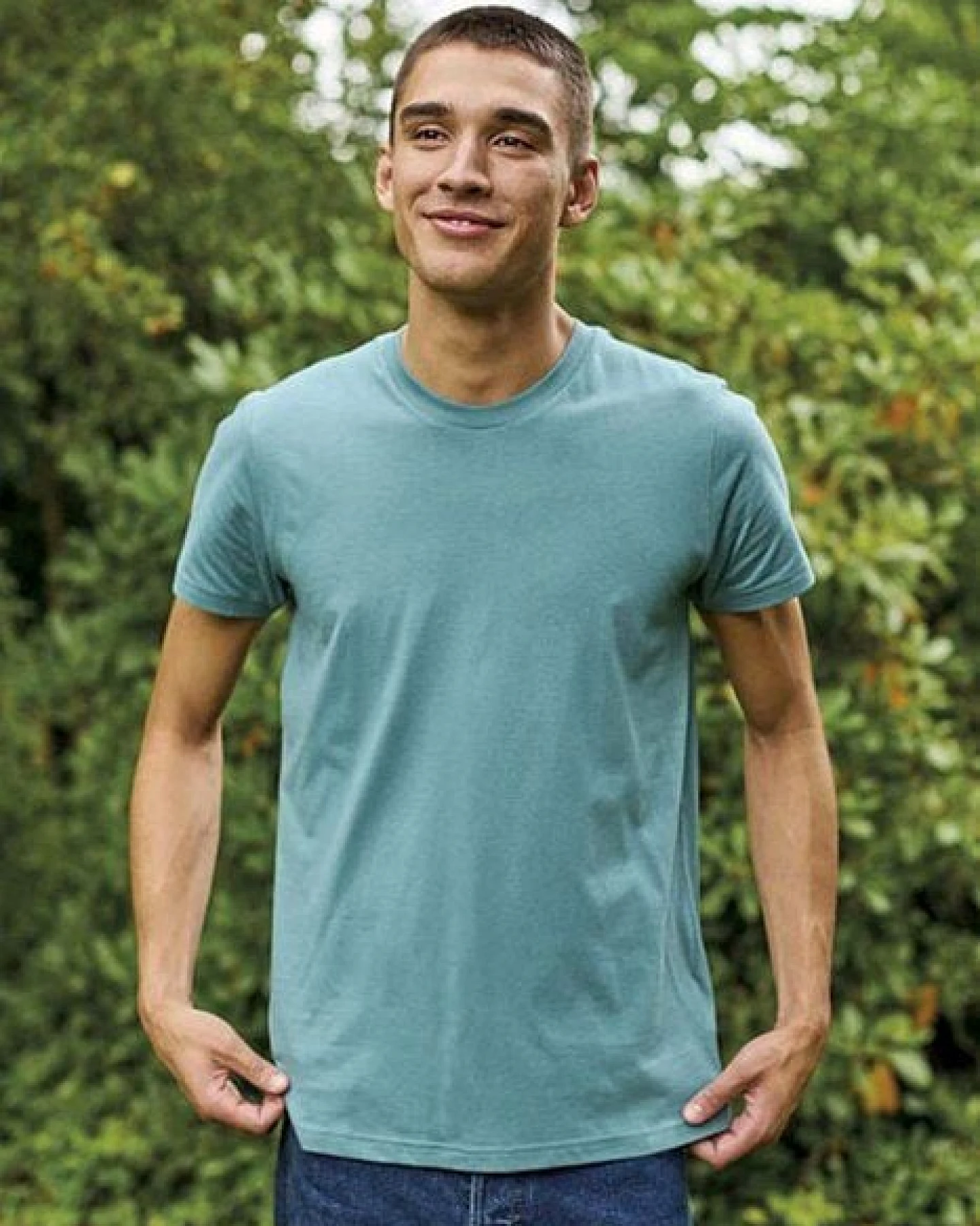Neutral® Unisex T-Shirt Fitted Körpernah von Neutral Bio Baumwolle – Ansicht 2