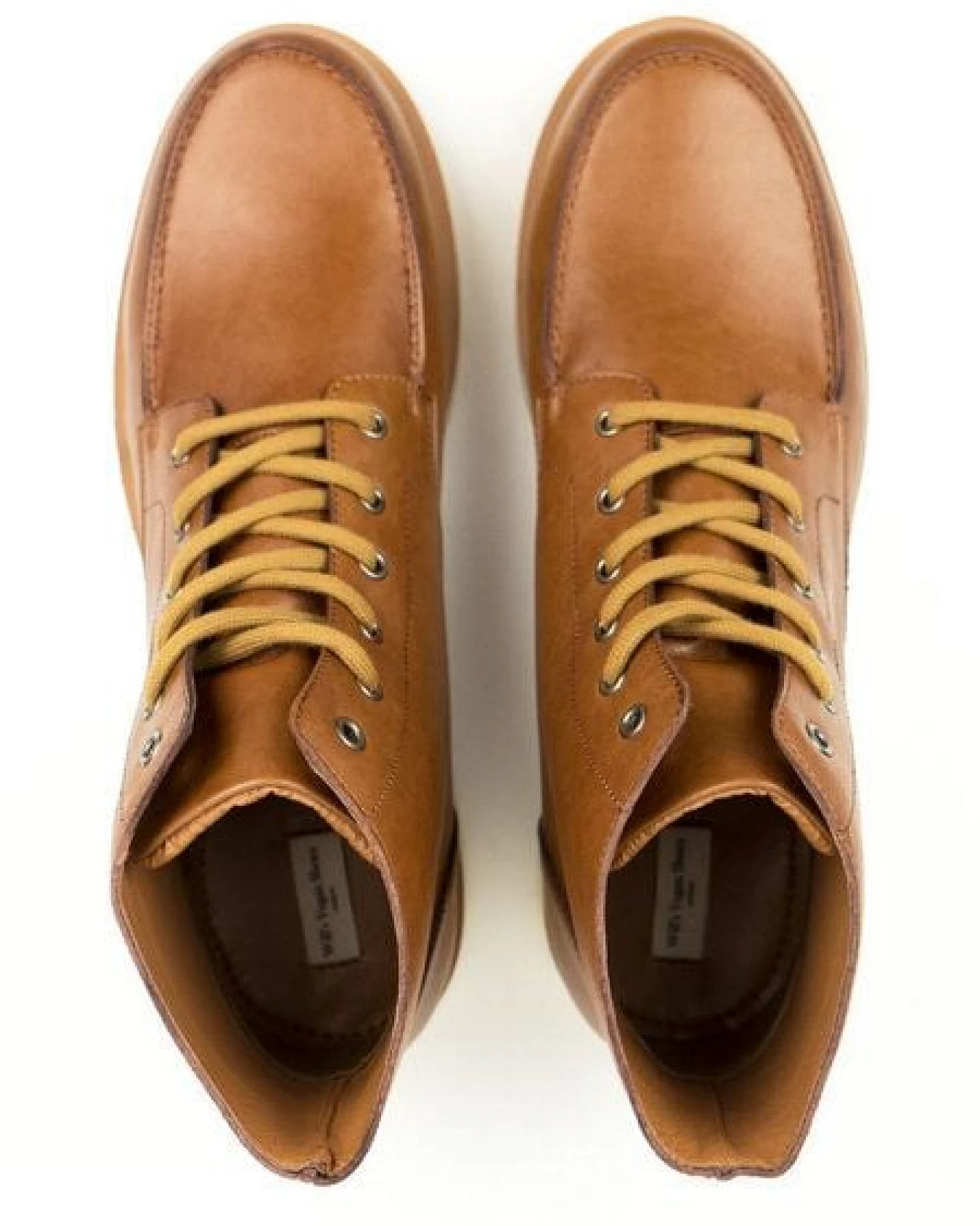 Will's Vegan Shop Niedrige Rig Booties Hellbraun Herren – Ansicht 4