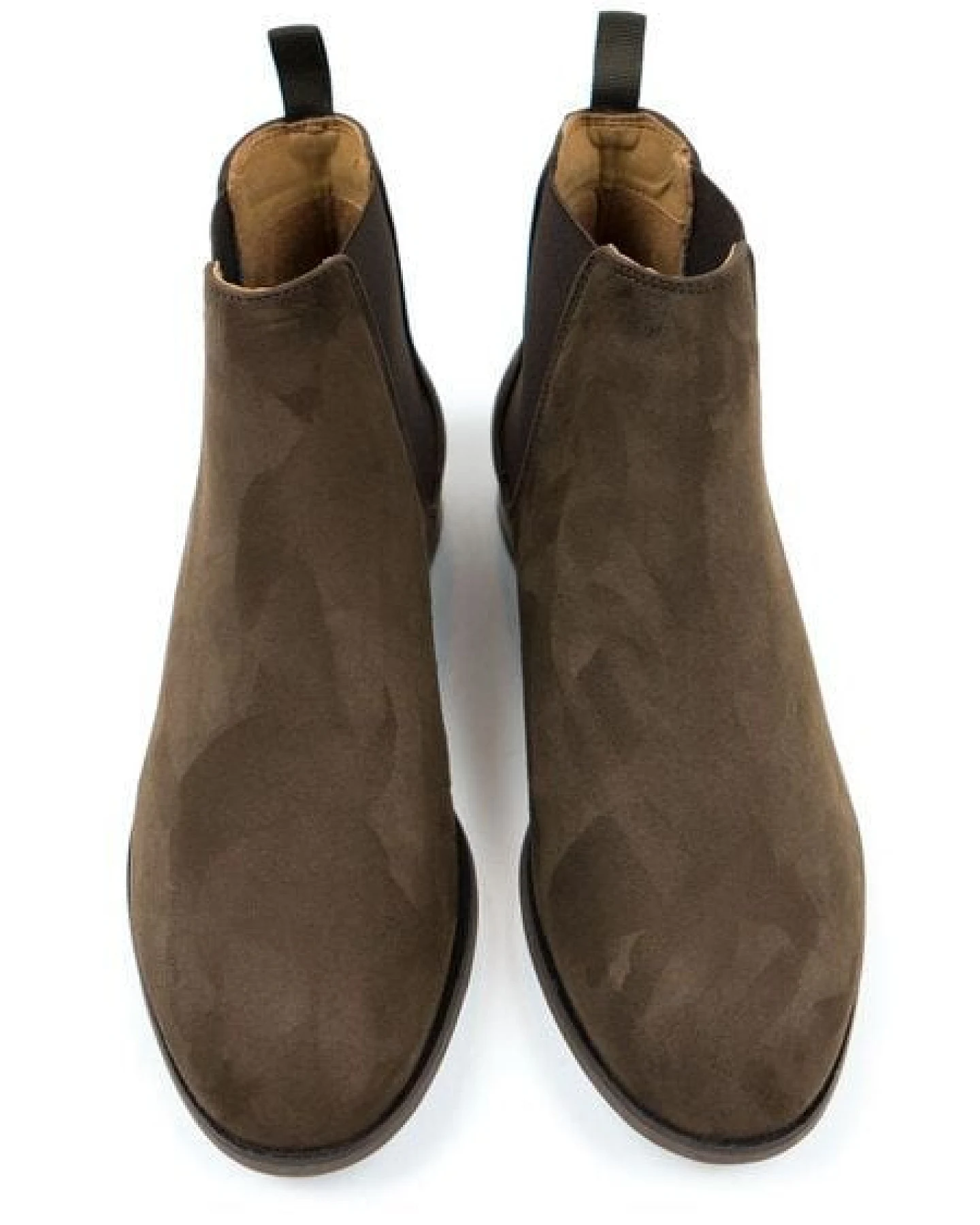 Will's Vegan Shop Chelsea-Stiefel Veganes Wildleder Herren – Ansicht 2