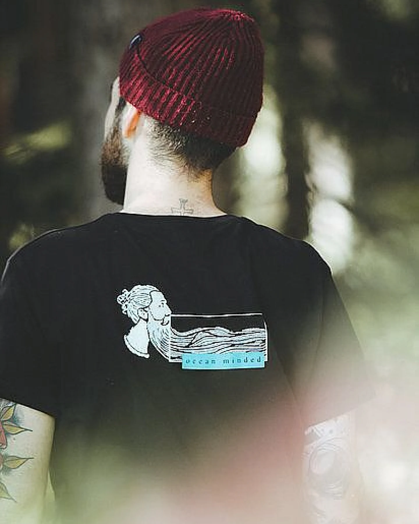 Zeachild Oceanminded Herren Bio Shirt – Ansicht 2