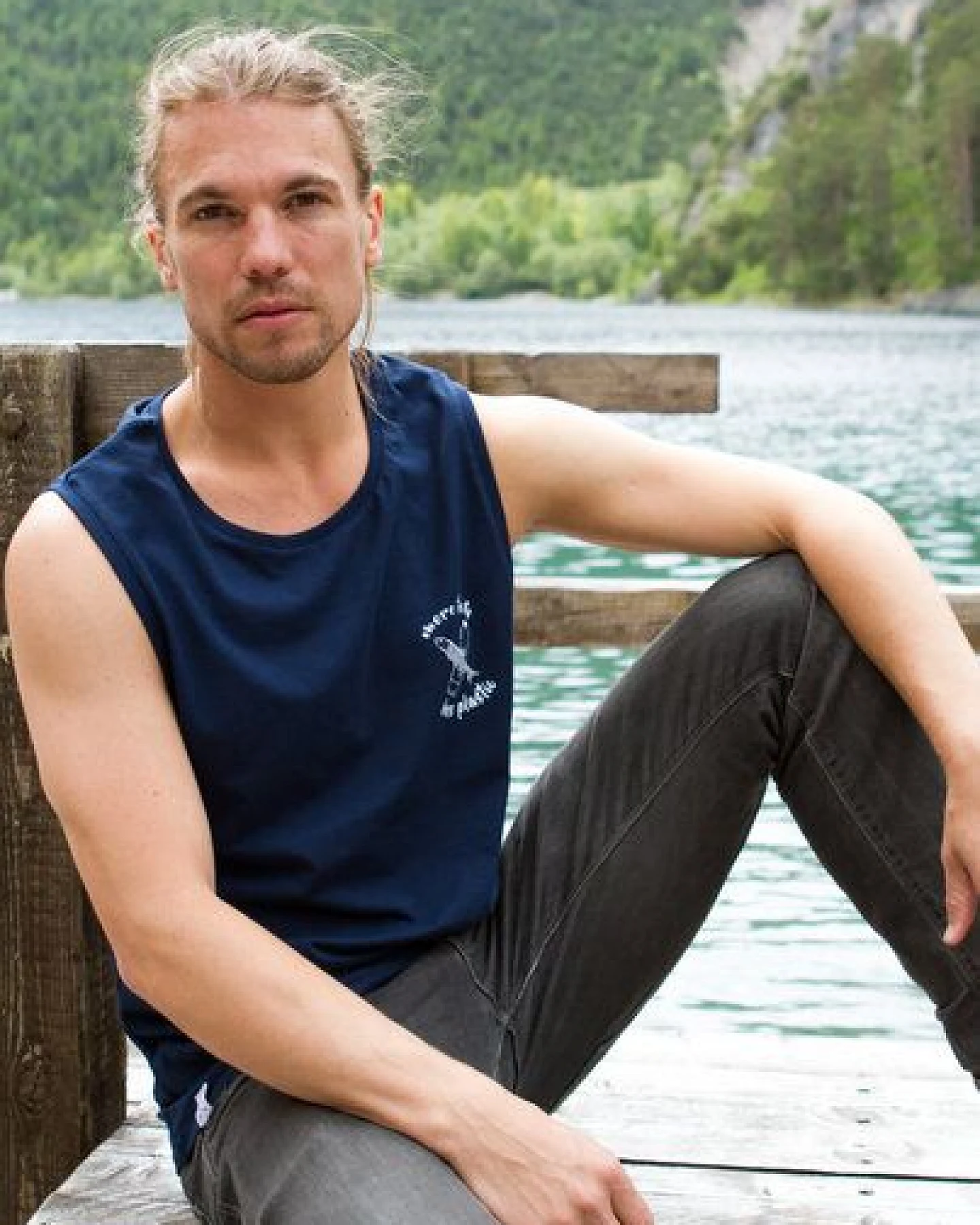 Zeachild More Fish Less Plastic Tanktop – Ansicht 2